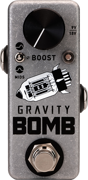 Coppersound Gravity Bomb V2 - Volume/boost/expression effect pedaal - Main picture