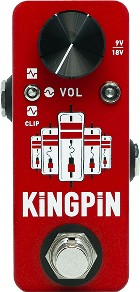 Coppersound Kingpin - Overdrive/Distortion/fuzz effectpedaal - Main picture