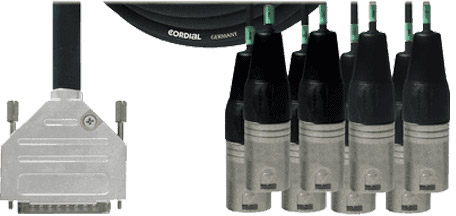 Cordial Cfd 1.5dmt Pour Tascam - Multi-paar kabel - Main picture