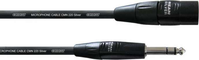 Cordial Cim1.5mv Xlr M / Jack Stereo - 1.5m - Kabel - Main picture