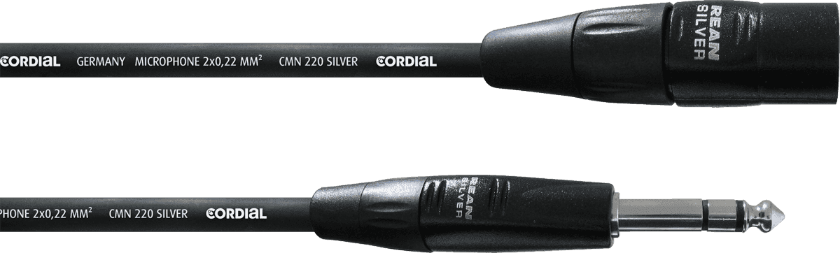 Cordial Cim6mv Xlr Male / Jack Stero - 6m - Kabel - Main picture