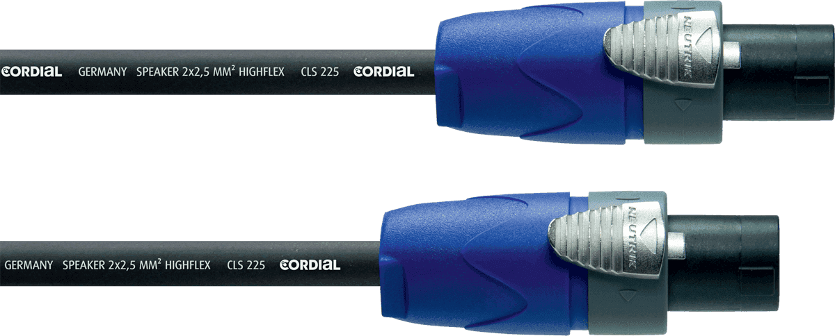 Cordial Pro Line Cable Hp Speakon/speakon 2-pole 2x 2.5 Mm2 10 M - Kabel - Main picture
