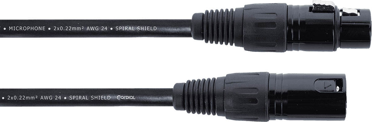 Cordial Symetrique Xlr - Xlr Male/xlr Femelle - 10m - Kabel - Main picture