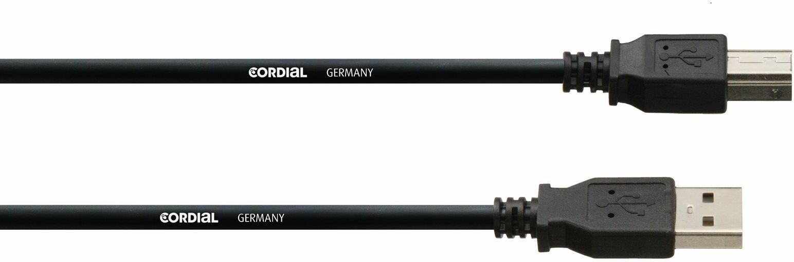 Cordial Usb Noir 1.8m - Kabel - Main picture
