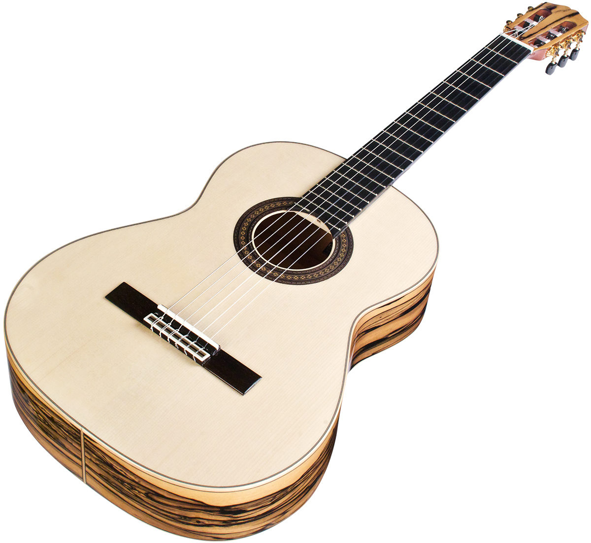 Cordoba 45 Limited 4/4  Epicea Ebene Eb +etui - Natural - Klassieke gitaar 4/4 - Variation 2