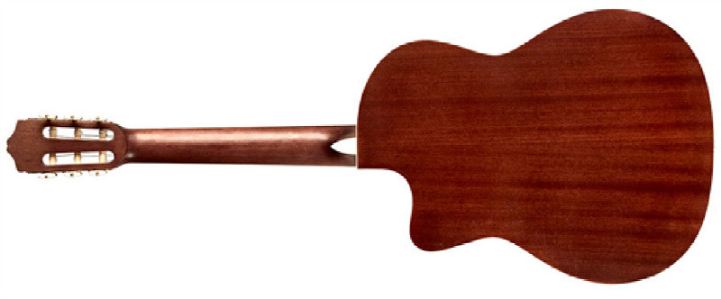 Cordoba C4-ce Iberia 4/4 Cw Epicea Acajou Pf - Charcoal Burst - Klassieke gitaar 4/4 - Variation 1