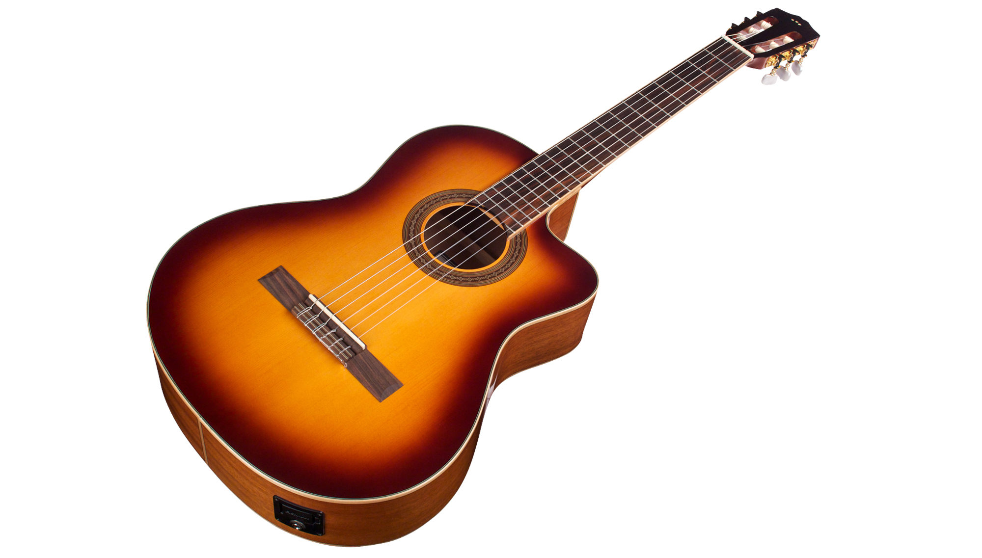 Cordoba C5-ce Iberia Cw Cedre Acajou Rw +housse - Sunburst - Klassieke gitaar 4/4 - Variation 3