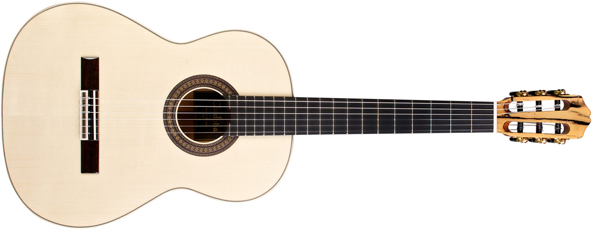 Cordoba 45 Limited 4/4  Epicea Ebene Eb +etui - Natural - Klassieke gitaar 4/4 - Main picture