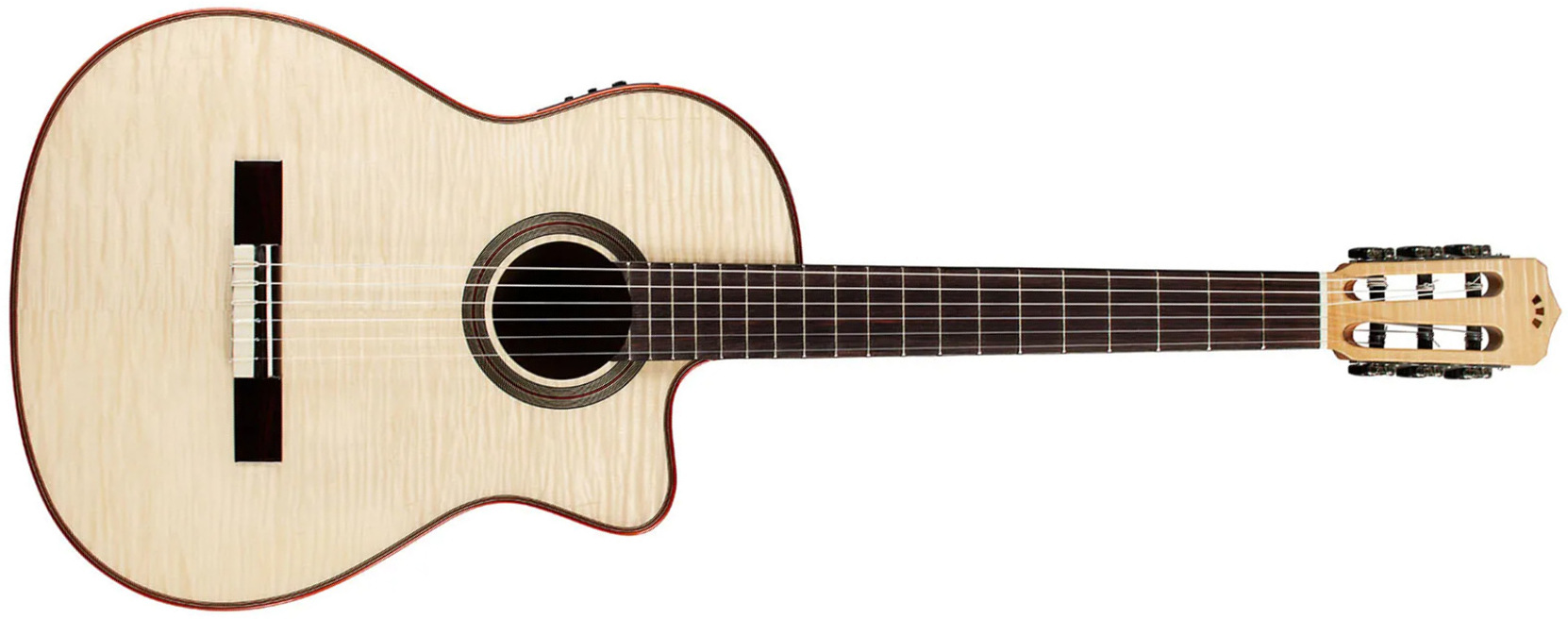 Cordoba Fusion 12 4/4 Cw Epicea Erable Eb - White Sands - Klassieke gitaar 4/4 - Main picture