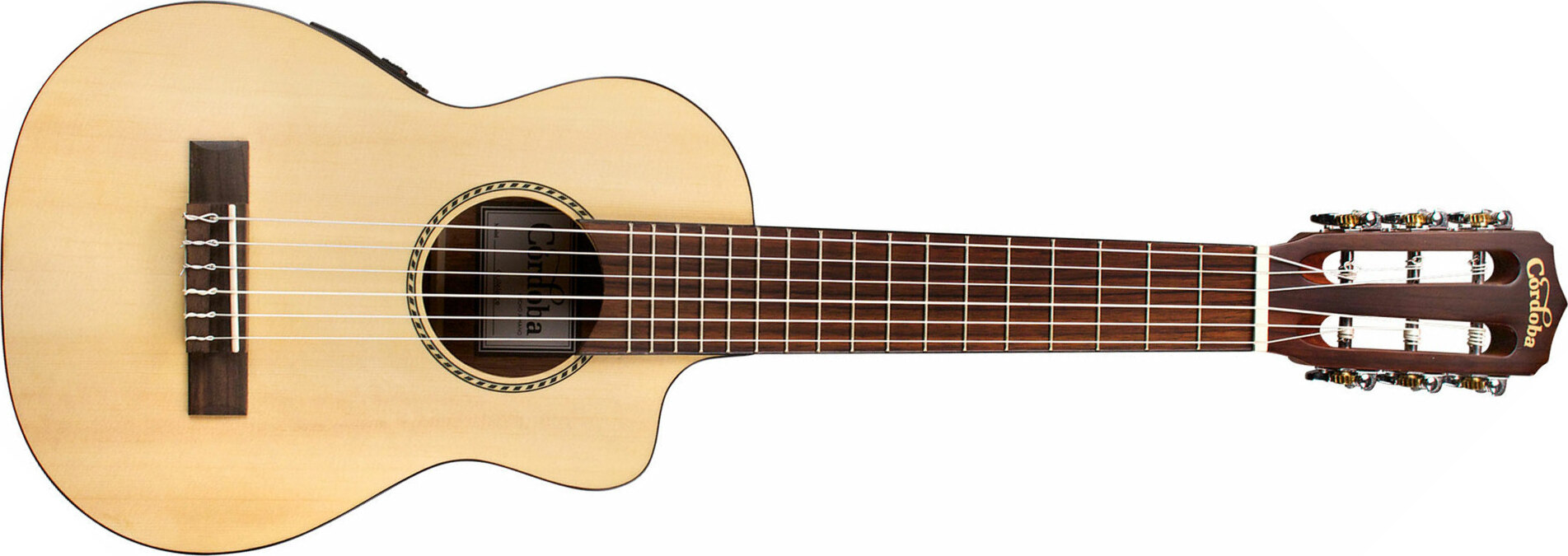 Cordoba Guilele Ce Cw Epicea Acajou Rw - Natural - Gitalele - Main picture