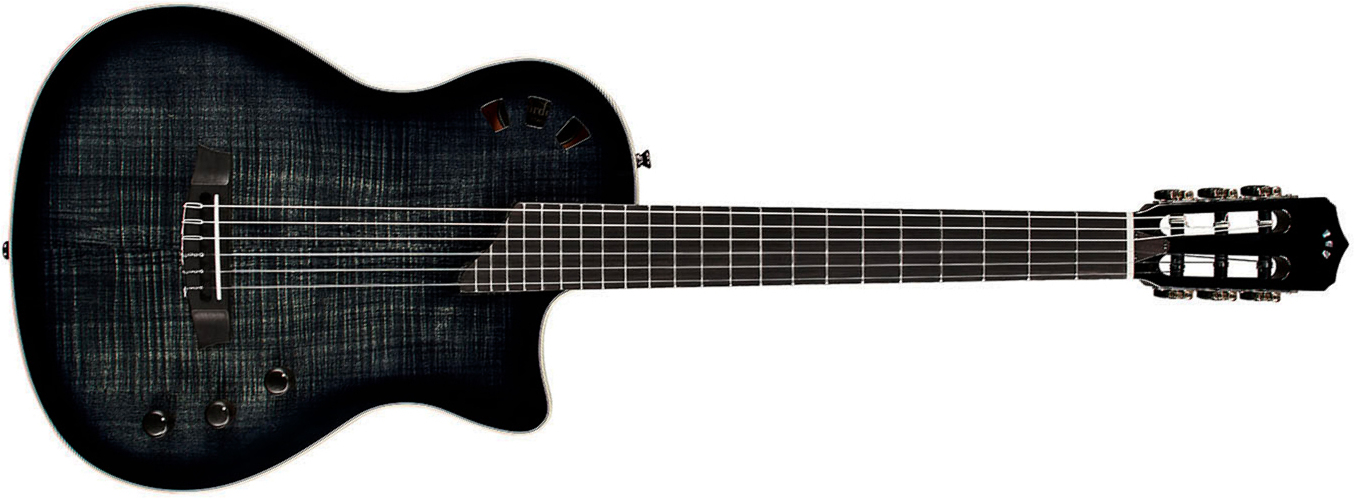 Cordoba Stage Cw Epicea Acajou Eb - Black Burst - Klassieke gitaar 4/4 - Main picture