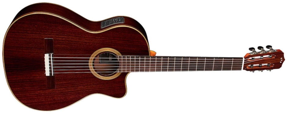 Cordoba Fusion 12 Rose Ii 4/4 Cw Tout Palissandre Eb - Natural - Klassieke gitaar 4/4 - Variation 1