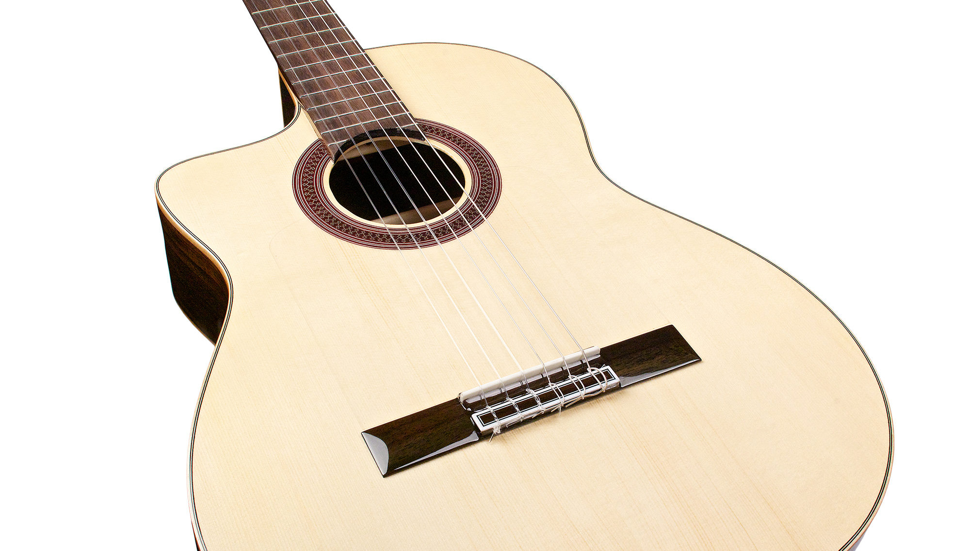 Cordoba Gipsy Kings Gk Studio Negra Lh Gaucher Cw Epicea Palissandre Rw - Natural - Klassieke gitaar 4/4 - Variation 2