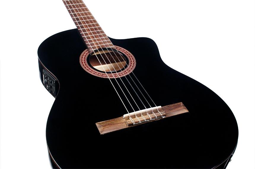 Cordoba Iberia C5-cet Thin Body - Black - Klassieke gitaar 4/4 - Variation 2