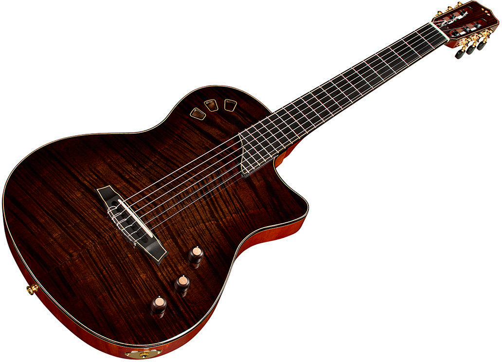 Cordoba Stage Artist Cw Epicea Acajou Eb - Habano Burst - Klassieke gitaar 4/4 - Variation 2