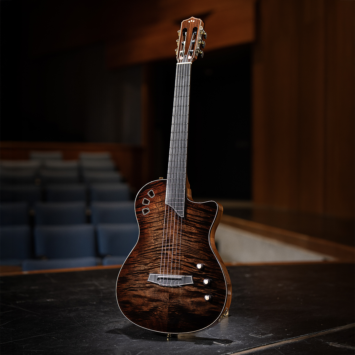 Cordoba Stage Artist Cw Epicea Acajou Eb - Habano Burst - Klassieke gitaar 4/4 - Variation 3