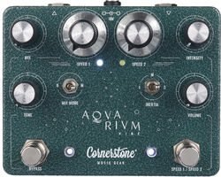 Modulation/chorus/flanger/phaser en tremolo effect pedaal Cornerstone music gear Aquarium Univibe