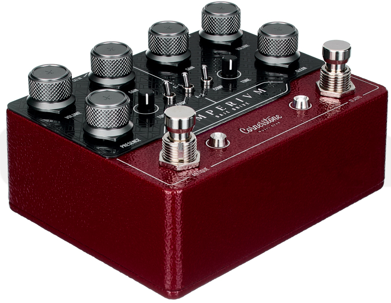 Cornerstone Music Gear Imperium Dual Overdrive V2 - Overdrive/Distortion/fuzz effectpedaal - Variation 1