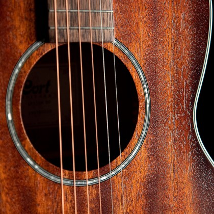 Cort Ap550m Parlor Acajou Mer - Natural - Gitaar 0/00/000 - Variation 3