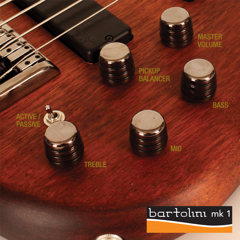 Cort B5 Plus Mh Opm Artisan 5-cordes Bartonini Rw - Open Pore Mahogany - Solid body elektrische bas - Variation 2