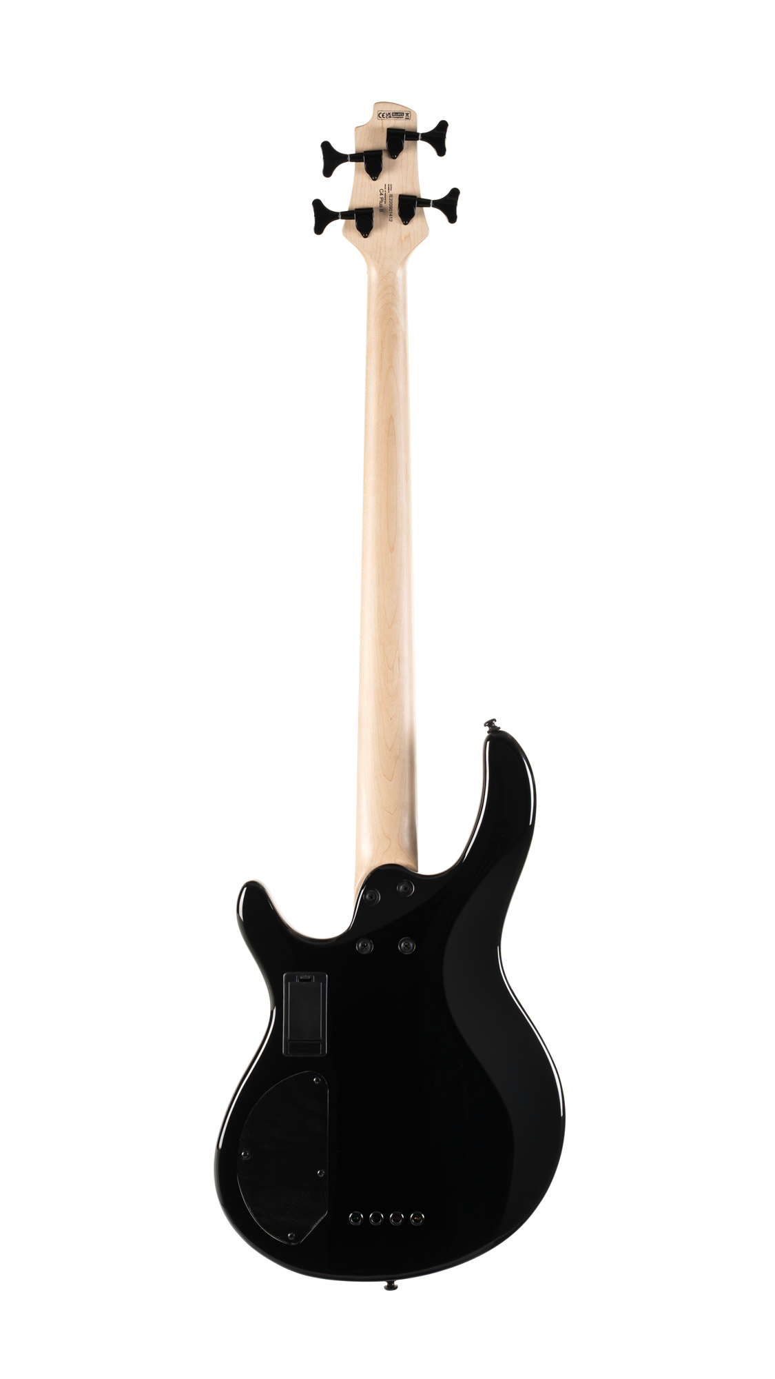 Cort C4 Deluxe Bartolini Jat - Black - Solid body elektrische bas - Variation 1