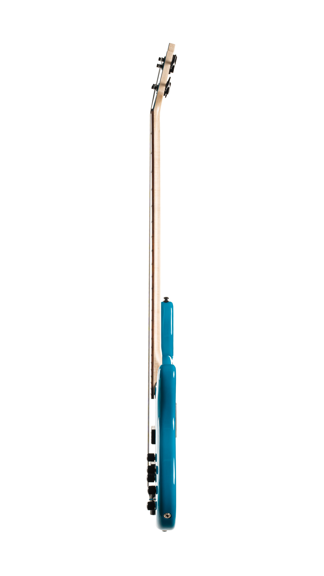 Cort C4 Deluxe Bartolini Jat - Candy Blue - Solid body elektrische bas - Variation 2