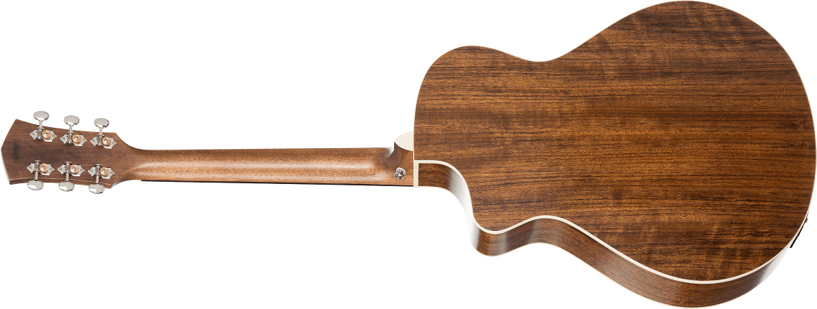 Cort Core-mc Ovangkol Concert Cw Cedre Ovangkol Rw - Black - Folk gitaar - Variation 1