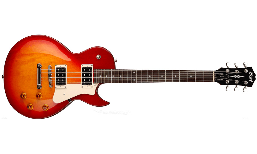 Cort Cr100 Crs Classic Rock Hh Ht - Cherry Red Sunburst - Enkel gesneden elektrische gitaar - Variation 2