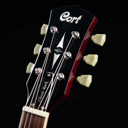 Cort Cr250 Ata Classic Rock Ht Hh Jat - Ambre Antique - Enkel gesneden elektrische gitaar - Variation 1