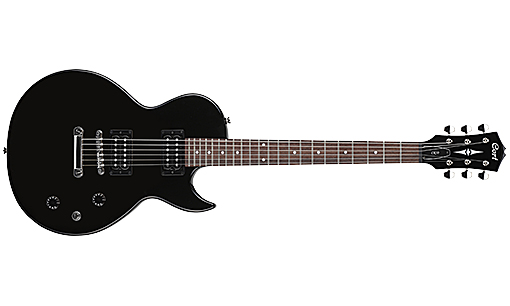 Cort Cr 50 Black - Enkel gesneden elektrische gitaar - Variation 1