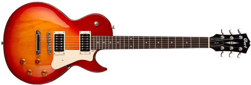 Cort Cr100 Crs Classic Rock Hh Ht - Cherry Red Sunburst - Enkel gesneden elektrische gitaar - Main picture