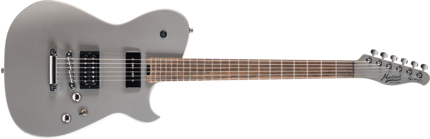 Cort Matthew Bellamy Mbm2 Meta Signature Hs P90 Ht Lau - Grey Sparkle - Televorm elektrische gitaar - Main picture