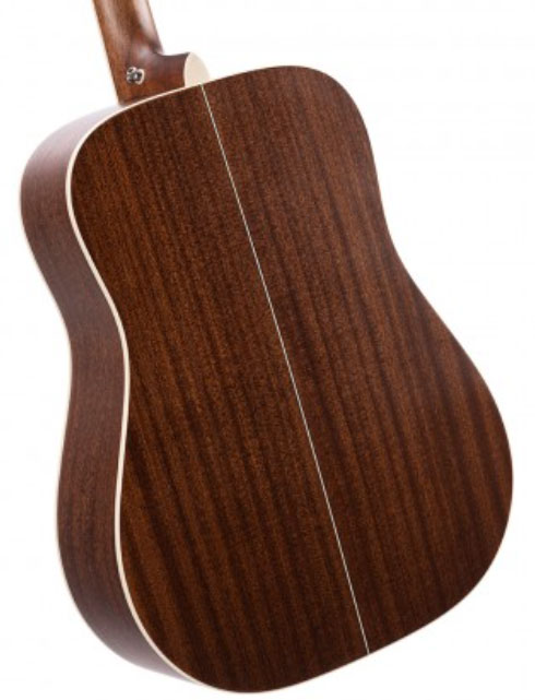 Cort Earth 100f Dreadnought Epicea Acajou Ova - Natural Satin - Elektro-akoestische gitaar - Variation 2