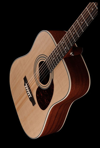 Cort Earth 70 Dreadnought Epicea Acajou Ova - Natural Open Pore - Westerngitaar & electro - Variation 2