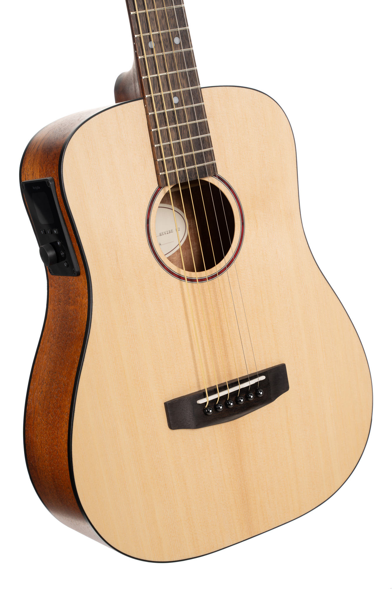 Cort Earth Go Hyvibe Epicea Acajou Lau - Natural - Folk gitaar - Variation 5