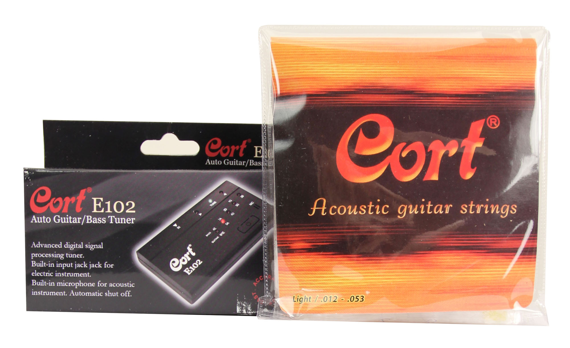 Cort Earth Pack Dreadnought Epicea Acajou Ova - Natural Open Pore - Western gitaar set - Variation 4