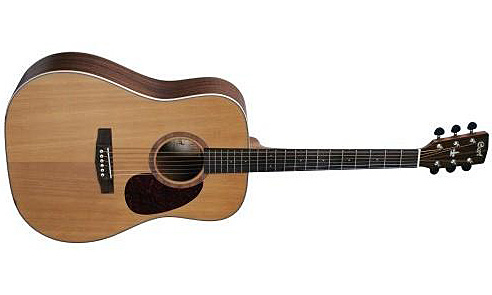 Cort Earth100c Dreadnought Cedre Acajou - Natural - Westerngitaar & electro - Variation 1