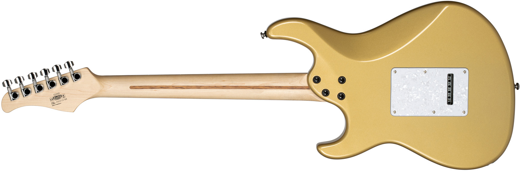 Cort G250 Svm Hss Trem Jat - Champagne Gold Metallic - Elektrische gitaar in Str-vorm - Variation 1