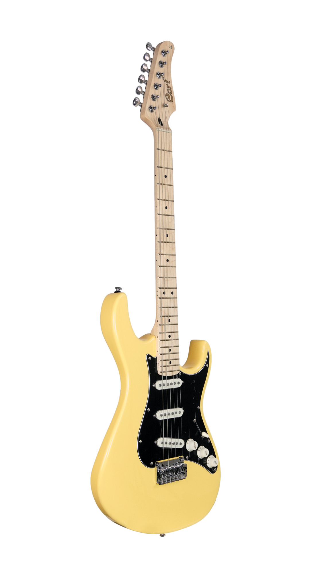 Cort G250 Tab 3s Trem Mn - Vintage White - Elektrische gitaar in Strat vorm - Variation 4