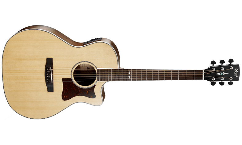 Cort Ga5f-md Nat Grand Regal Auditorium Cw Epicea Palissandre 2016 - Natural - Elektro-akoestische gitaar - Variation 1