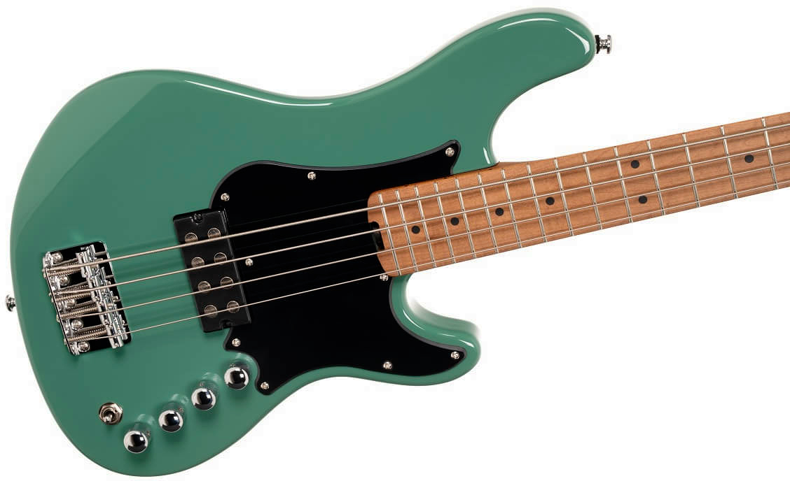 Cort Gb Short Scale Bass Shsc Active Mn - Forest Green - Solid body elektrische bas - Variation 2