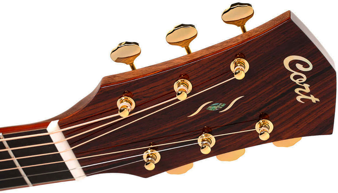 Cort Gold A10 Cocobolo Grand Auditorium Cw Epicea Cocobolo Eb - Natural - Folk gitaar - Variation 8