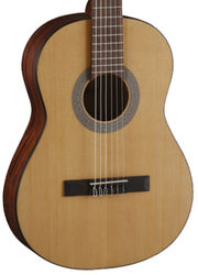 Klassieke gitaar 3/4 Cort AC70B - Natural open pore