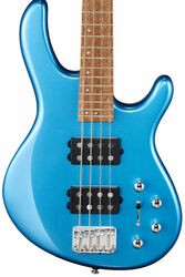 Solid body elektrische bas Cort Action HH4 - Tasman light blue