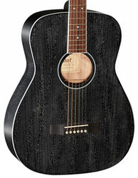 Folk gitaar Cort AF590MF - Black open pores