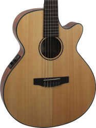 Klassieke gitaar 4/4 Cort CEC3 - Natural satin