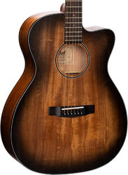 Volksgitaar Cort Core-OC Mahogany - Open pore black burst