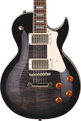 Enkel gesneden elektrische gitaar Cort CR250 Classic Rock - Trans black