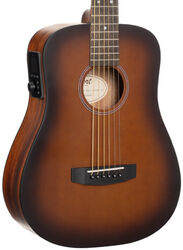 Folk gitaar Cort Earth Go Hyvibe - Brown burst