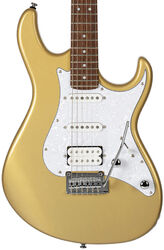 Elektrische gitaar in str-vorm Cort G250 - Champagne gold metallic